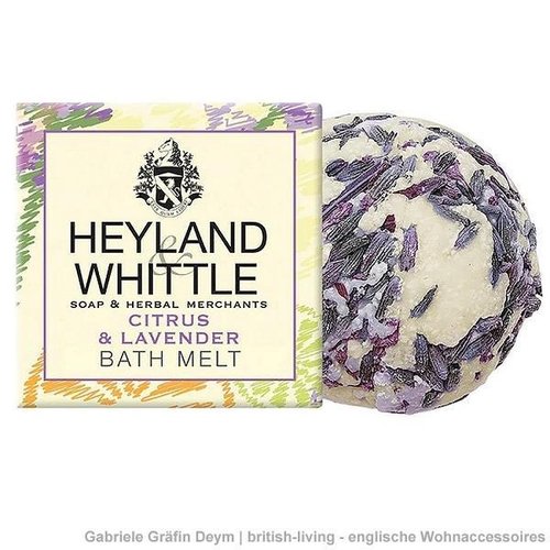 Heyland & Whittle Badekugel Citrus & Lavender 40g