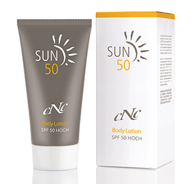 cNc Sun Body Lotion SPF 50, 150 ml